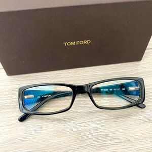 100% authentic Tom Ford eyeglasses, inclusive of original glasses case and box